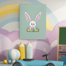 Load image into Gallery viewer, Easter Bunny Eggs Instant Printable Wall Art Decor