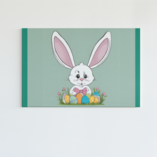 Load image into Gallery viewer, Easter Bunny Eggs Instant Printable Wall Art Decor