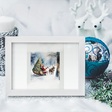 Load image into Gallery viewer, Santa Claus Water Color Instant Wall Art Print