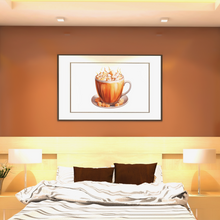 Load image into Gallery viewer, Fall Hot Cocoa Printable Wall Art