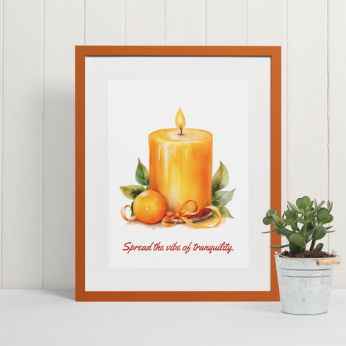 Candle Light Printable Wall Art